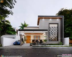 a modern contemporary house design in
