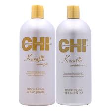 chi keratin shoo and conditioner duo