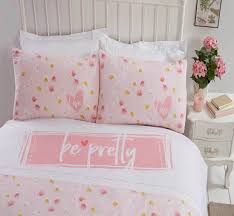 Single Bed Duvet Cover Be Pretty Pink