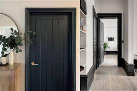 Black Interior Door Design Ideas gambar png