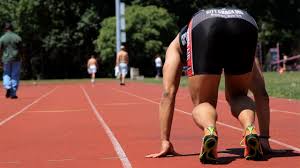 train for a 100 meter dash sprinting