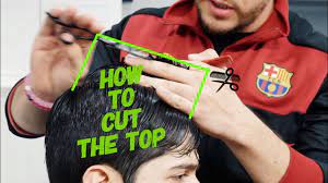 how to cut the top with shears