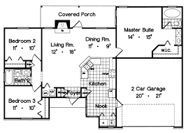 Cottage House Plan With 3 Bedrooms And