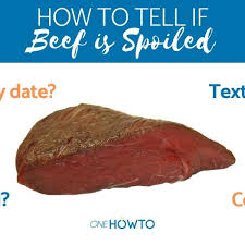 how to tell if beef is spoiled is