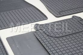 g cl clic rubber floor mats black