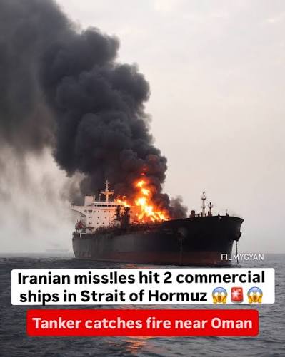 Fresh tensions have flared in the strategically vital Strait of Hormuz after Iran's Revolutionary Guards reportedly fired missiles at two commercial vessels, causing significant damage but no casualties, according to U.S. officials