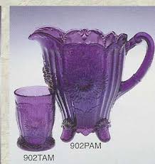 Purple Glass Fenton Glass