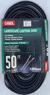 Landscape Lighting Wire 50 Feet