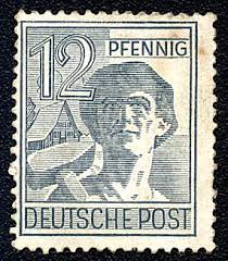 Karte der briefzentren der deutschen post ag ein briefzentrum (bz) ist ein von der deutschen post ag eingerichtetes verteilzentrum für briefe. Briefmarken Aus Der Alliierten Besetzung Aus Dem Jahr 1947