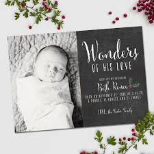 Christmas Cards Baby Announcement Major Magdalene Project Org