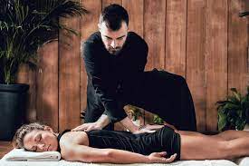 Japanese sensual massage on men