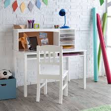 A desk with a hutch and drawers, shelves or cabinets will allow you to neatly stash away your computer accessories, files and supplies out of sight. Kids White Desk With Hutch Wayfair