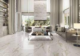 Simply start with a room layout that matches your own, and customize all the finishes to match, such as countertops, cabinetry, flooring, and walls. Marble Floors The Noble Beauty Of Natural Stone In Home Interiors Luxury Marble Flooring House Interior Living Room Marble