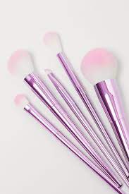 make up brushes light pink h m cn