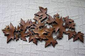 Vintage Syroco Maple Leaves Wall