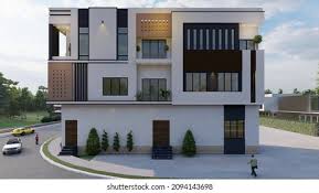 2,477 Modern House Front Elevation Images, Stock Photos & Vectors |  Shutterstock gambar png