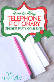 telephone pictionary the best party