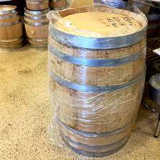 oak barrel used bourbon whiskey