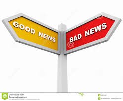 Good Or Bad News Stock Image Image Of Result Board 28784579