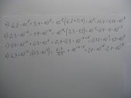 Oblicz. Wynik podaj w notacji wykładniczej. a) 6,2x10do potęgi 8 + 5,4x10  do potęgi 8 b) 2,3.10 do - Brainly.pl
