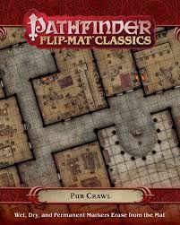 Details About Pathfinder Rpg Flip Mat Map Pack Presale Classics Pub Crawl New
