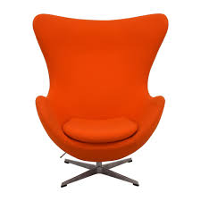 inmod jacobsen orange egg chair 66