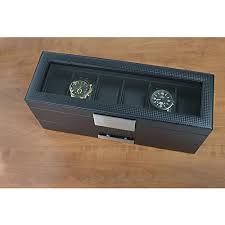 Glenor Co Watch Box With Valet Drawer