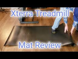 xterra fitness treadmill mat size fit