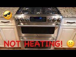The electronic igniter on the ge profile gas range makes a clicking sound when it activates as you turn the dial on the stove. How To Fix Ge Cafe Gas Oven Igniter Replacement Oven Does Not Heat Up Youtube