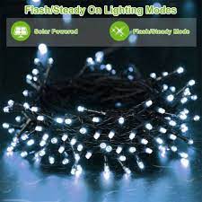 200 Led Solar String Fairy Lights Cool