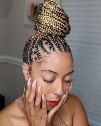 Black little girl's hairstyles for pin on hairstyles for harmony image source : 23 Braided Bun Hairstyles For Black Hair Stayglam