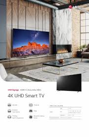 Wall Mount Lg Commercial Tv 50ur801c