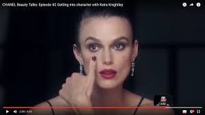 modern v by chanel with actress