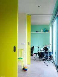 neon room interior modern interior design