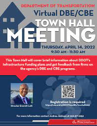 dbe virtual town hall meeting