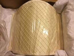 New Beige Silk Wall Sconce Shield Lamp