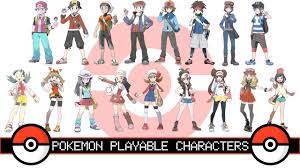 All Pokemon Playable Characters - YouTube