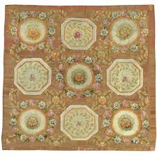 antique french aubusson rug at