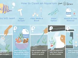 remove white residue from aquarium glass