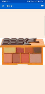 chocolate orange mini eyeshadow palette