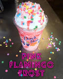 What is in a Dutch Bros pink flamingo?