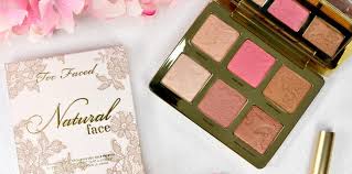 too faced natural face palette review