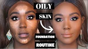 oily skin foundation routine flawless