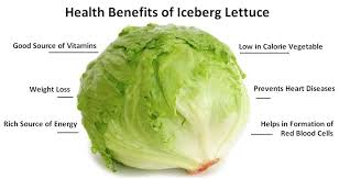 iceberg lettuce benefits heath