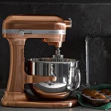Kitchenaid is made for people who love to cook, and exists to make the kitchen a place of endless possibility. Kitchenaid Pro Line Copper Stand Mixer 7 Qt Williams Sonoma