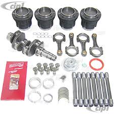 Acc C10 5000 Stock Stroke Engine Rebuild Kit With 100 All New Parts All Beetle Style 15 1600cc Engines Crankshaft Optional Sold Each