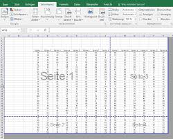 Einmaleins tabelle leer einmaleins tabelle zum ausdrucken kostenlos einmaleins tafel. Excel Tabellen Perfekt Auf Einer Seite Ausdrucken Mit Kopf Und Fusszeilen