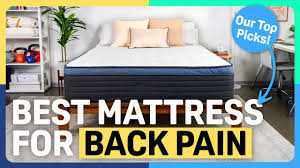 best mattress for back pain expert