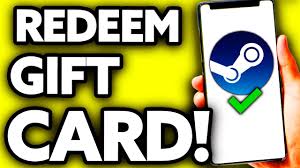 how to redeem steam gift card from