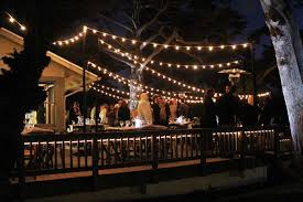 string patio lights are found in many